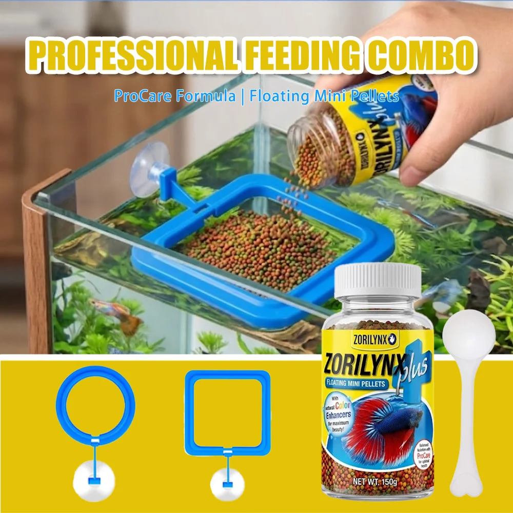 Aquarium Fish Medicine - Betta Fish Food Floating Mini Pellets