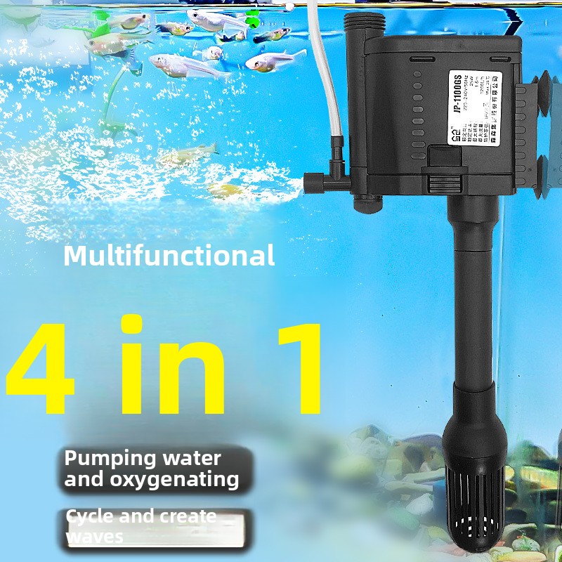 Draw Fish Aquarium - Factory Wholesale Multifunctional Ultra Quiet Aquarium