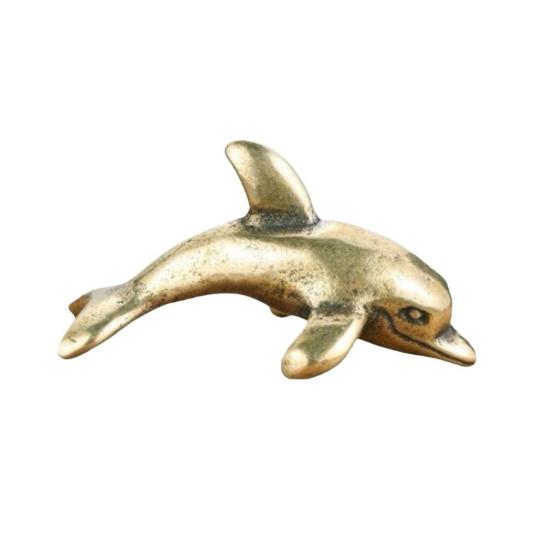 Brass Dolphin Figurine Vintage - огляд і ціна Aquarium Fish Dolphin