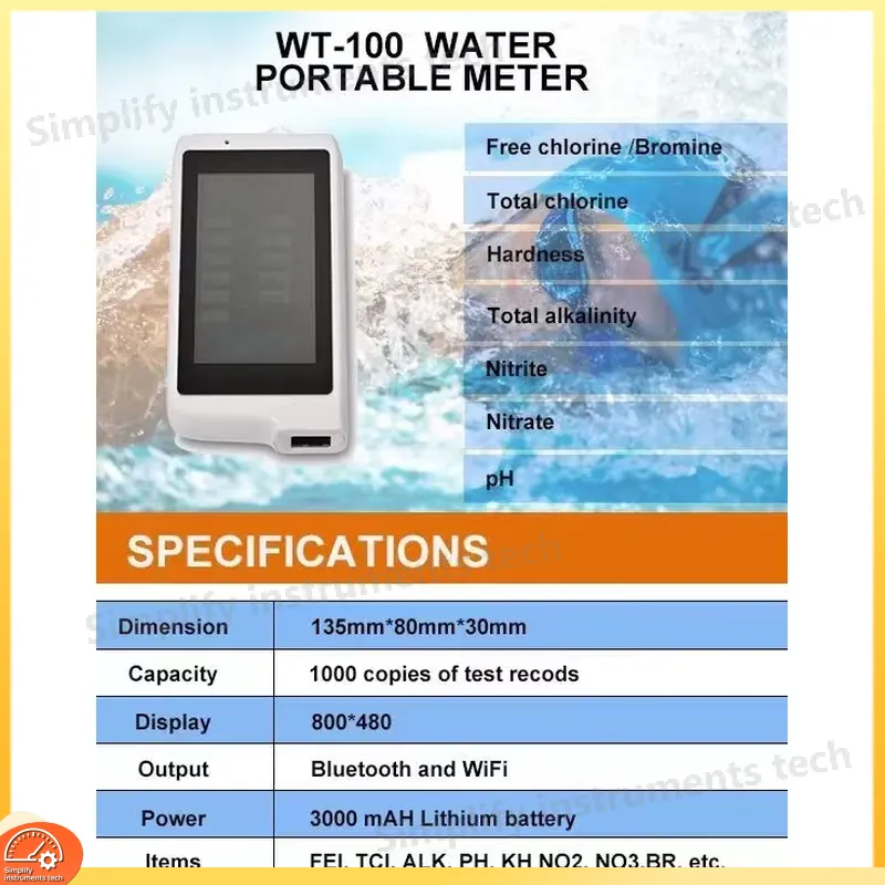 Portable Water Quality Tester  - огляд і ціна Aquarium Test Kit