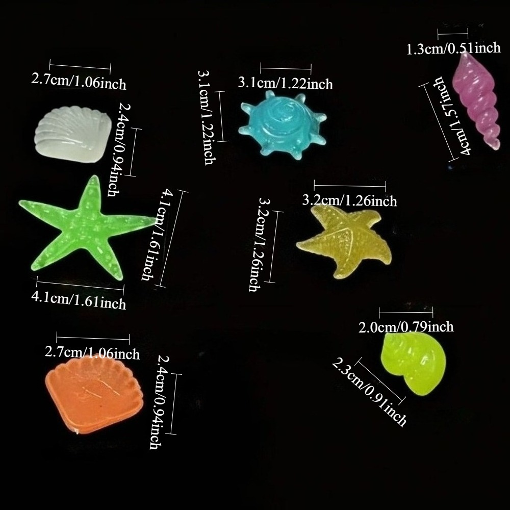 Glowing Luminous Ocean Stones  - огляд і ціна Aquarium Fish Colorful