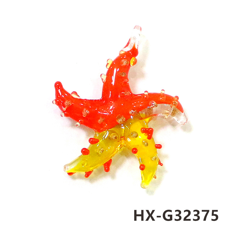 Mini Glass Starfish Pendant Co - огляд і ціна Aquarium Fish Colorful