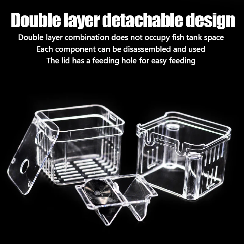 1PC Aquarium Fish Breeder Box  - огляд і ціна Aquarium Fish Betta