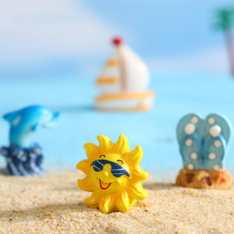 Cartoon Surfboard Seashells Se - огляд і ціна Aquarium Fish Dolphin