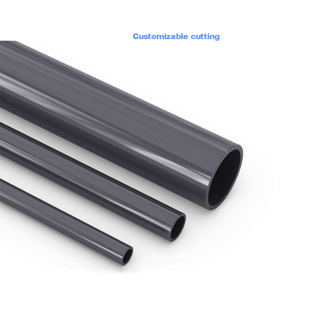 Black PVC Plastic Pipe Hollow  - огляд і ціна Aquarium Fish Accessories