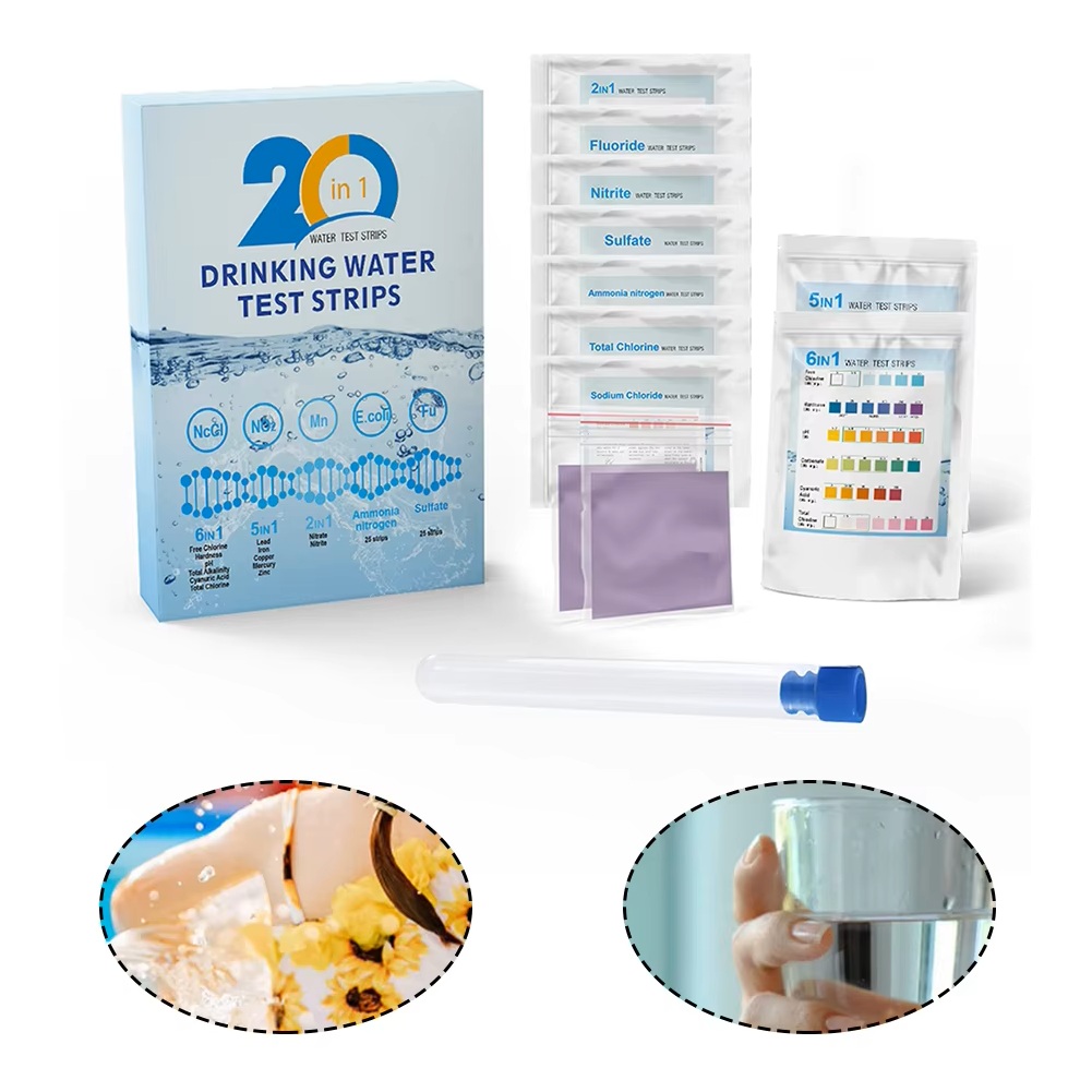 YAGO 20 in 1 Water Test Strips - огляд і ціна Aquarium Test Kit