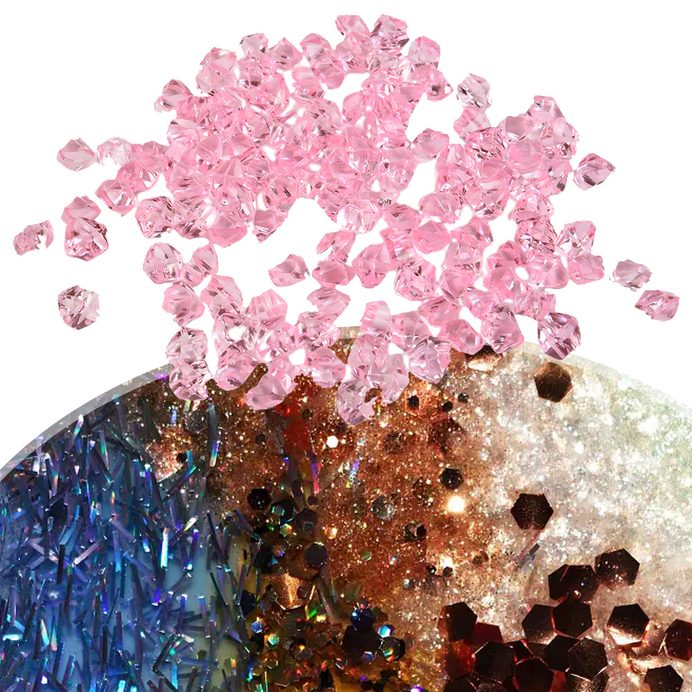 200pcs/pack Acrylic Crystal Ge - огляд і ціна Aquarium Fish Colorful