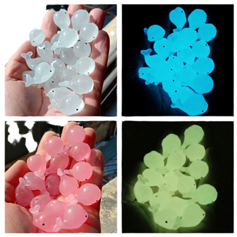 20pcs Luminous Whale Stones Re - огляд і ціна Aquarium Fish Dolphin