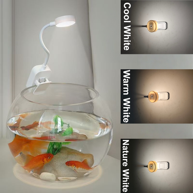 LED Aquarium Light Clip On Fis - огляд і ціна Aquarium Fish Colorful