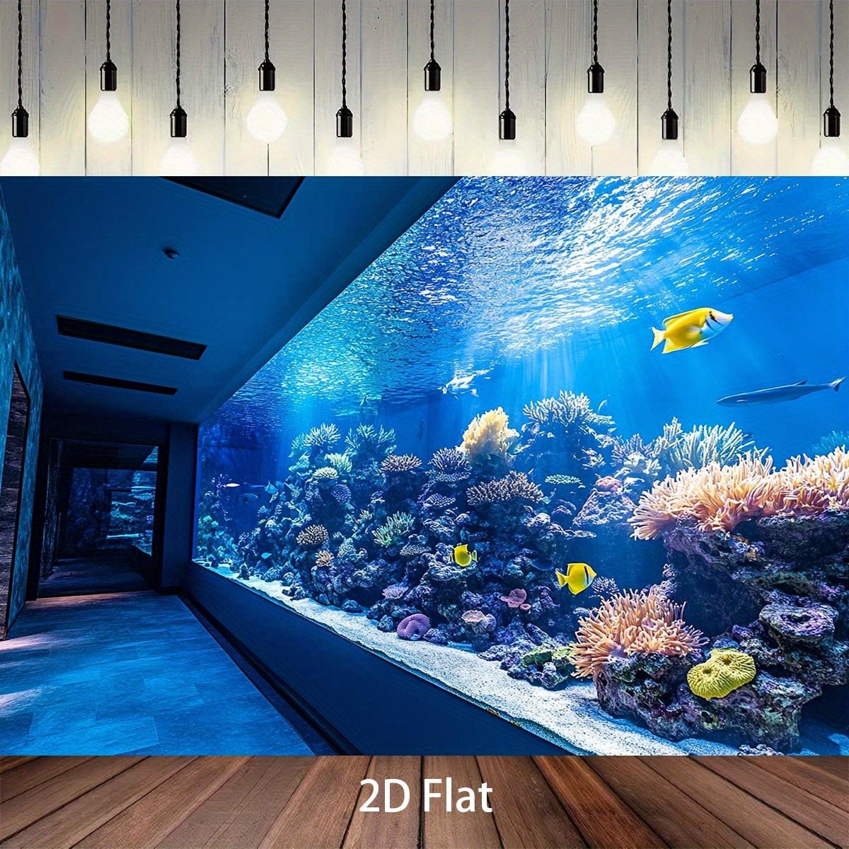 Vibrant Underwater Aquarium Ta - огляд і ціна Aquarium Fish Colorful