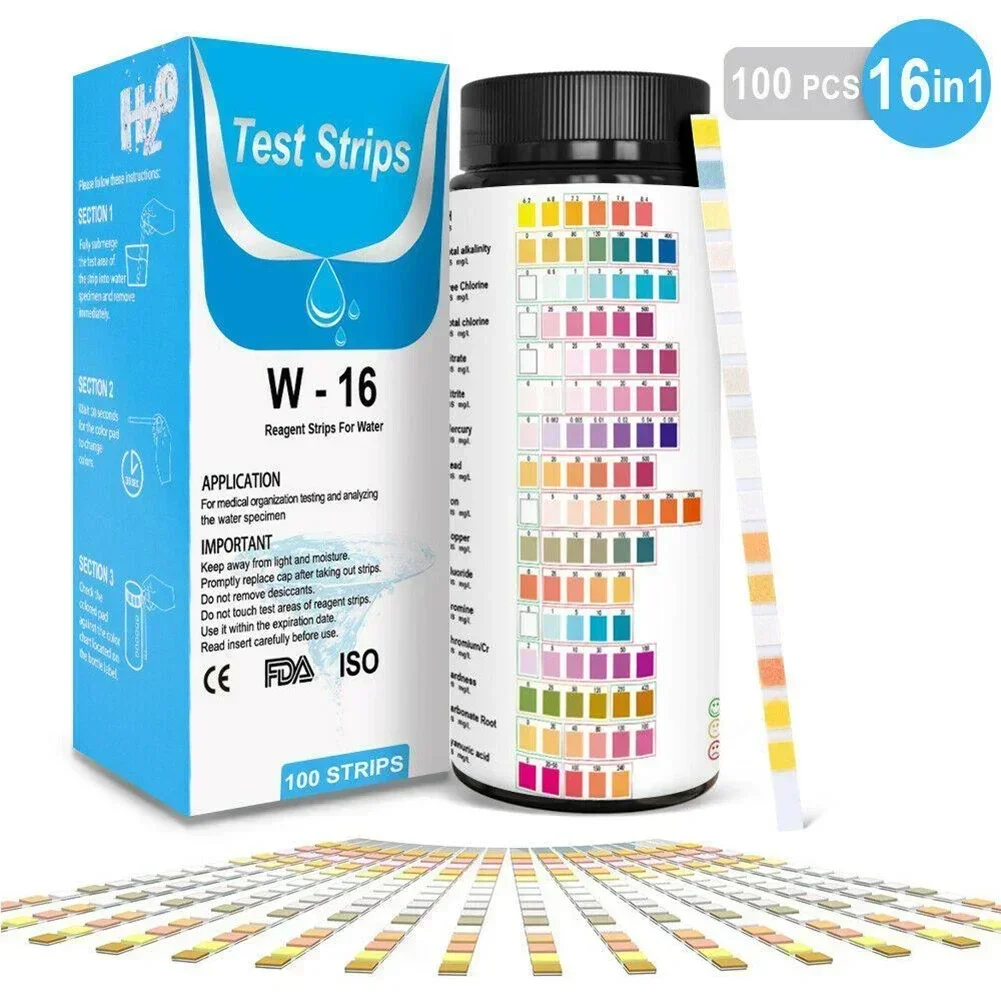 16 In 1 Drinking Water Test Ki - огляд і ціна Aquarium Test Kit