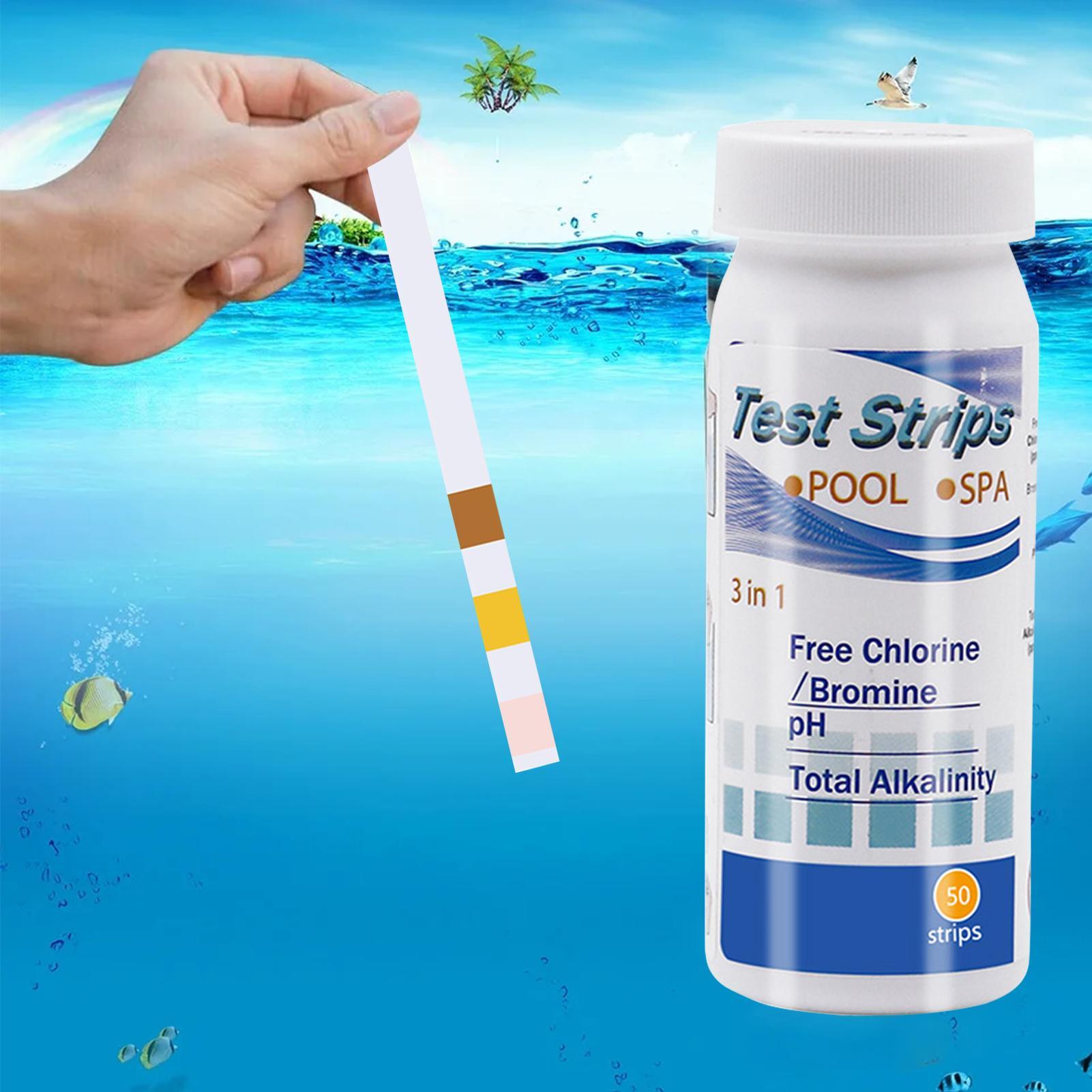 Chlorine PH Test Strips SPA Sw - огляд і ціна Aquarium Test Kit