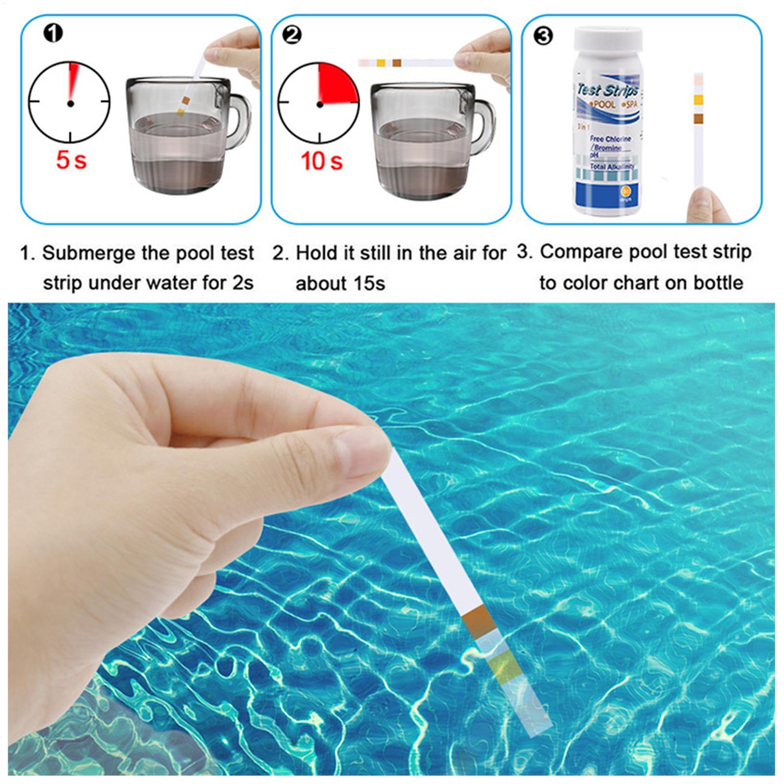 Chlorine PH Test Strips SPA Sw - огляд і ціна Aquarium Test Kit