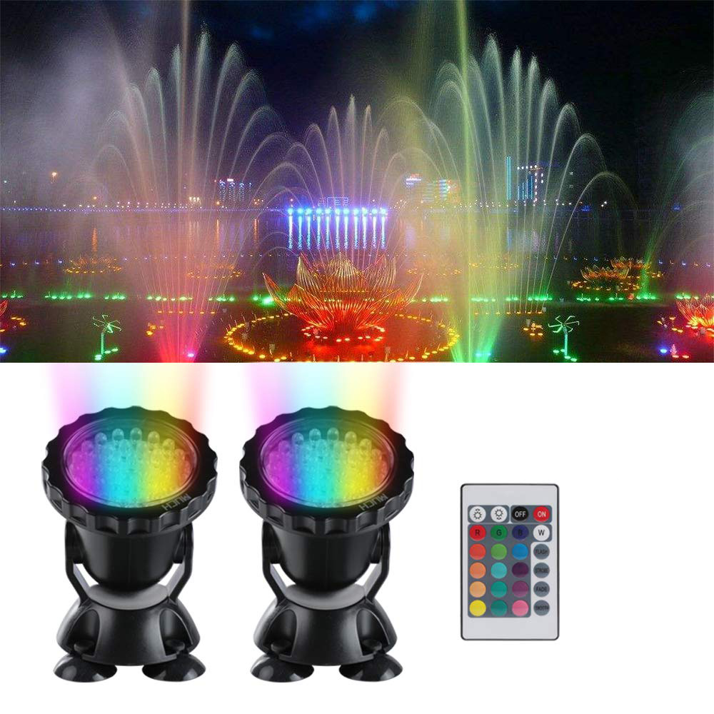 12V Submersible Pond Light Mul - огляд і ціна Aquarium Fish Colorful