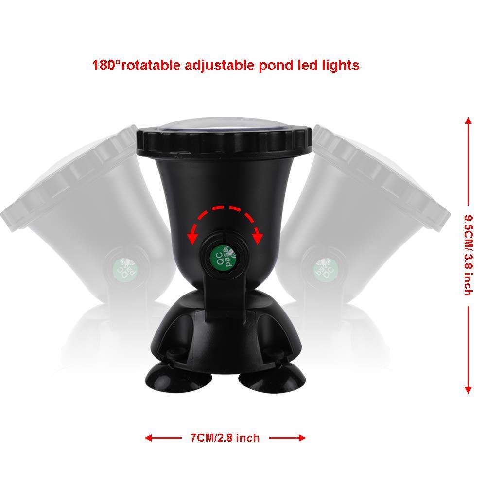 12V Submersible Pond Light Mul - огляд і ціна Aquarium Fish Colorful
