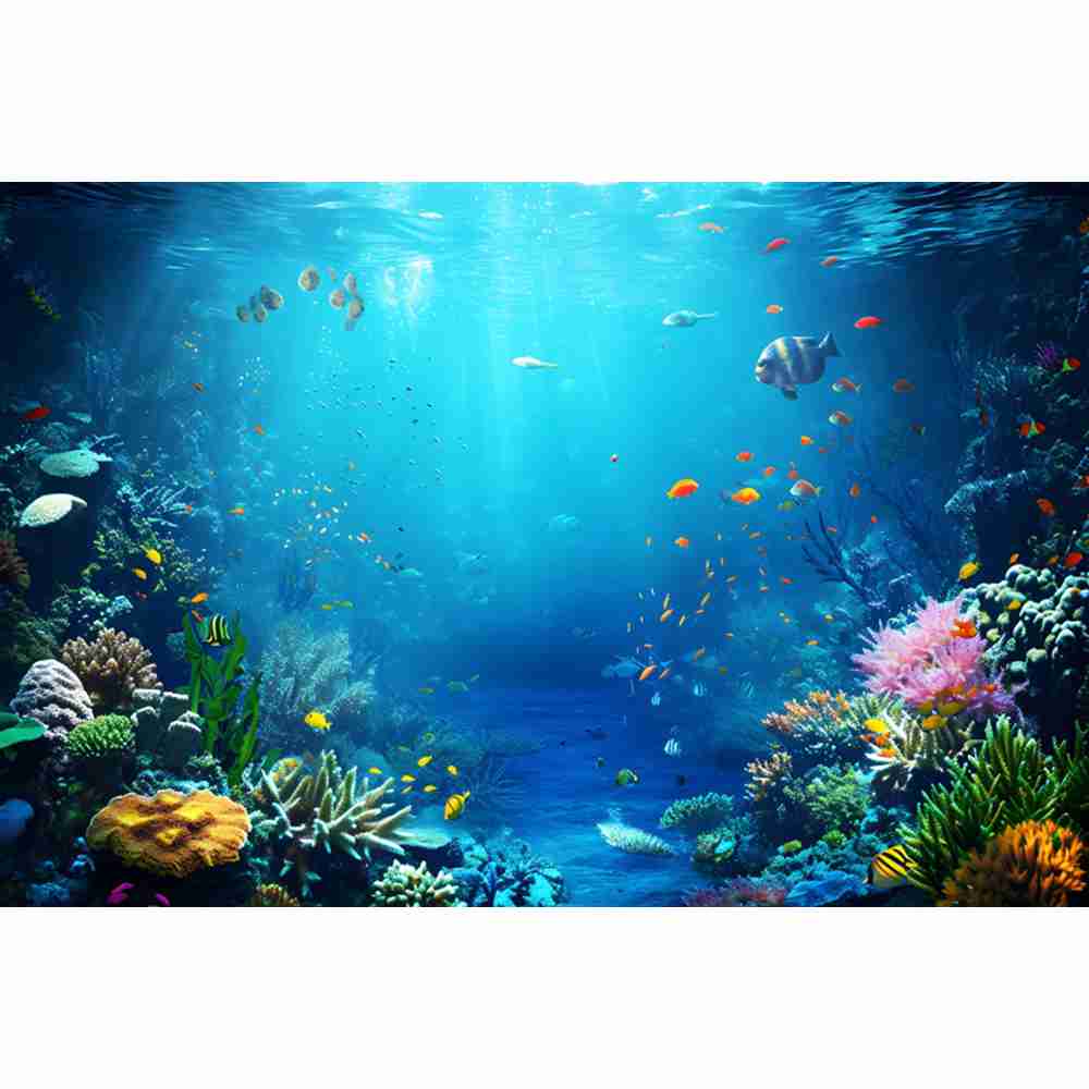 Underwater Ocean World Photogr - огляд і ціна Aquarium Fish Dolphin