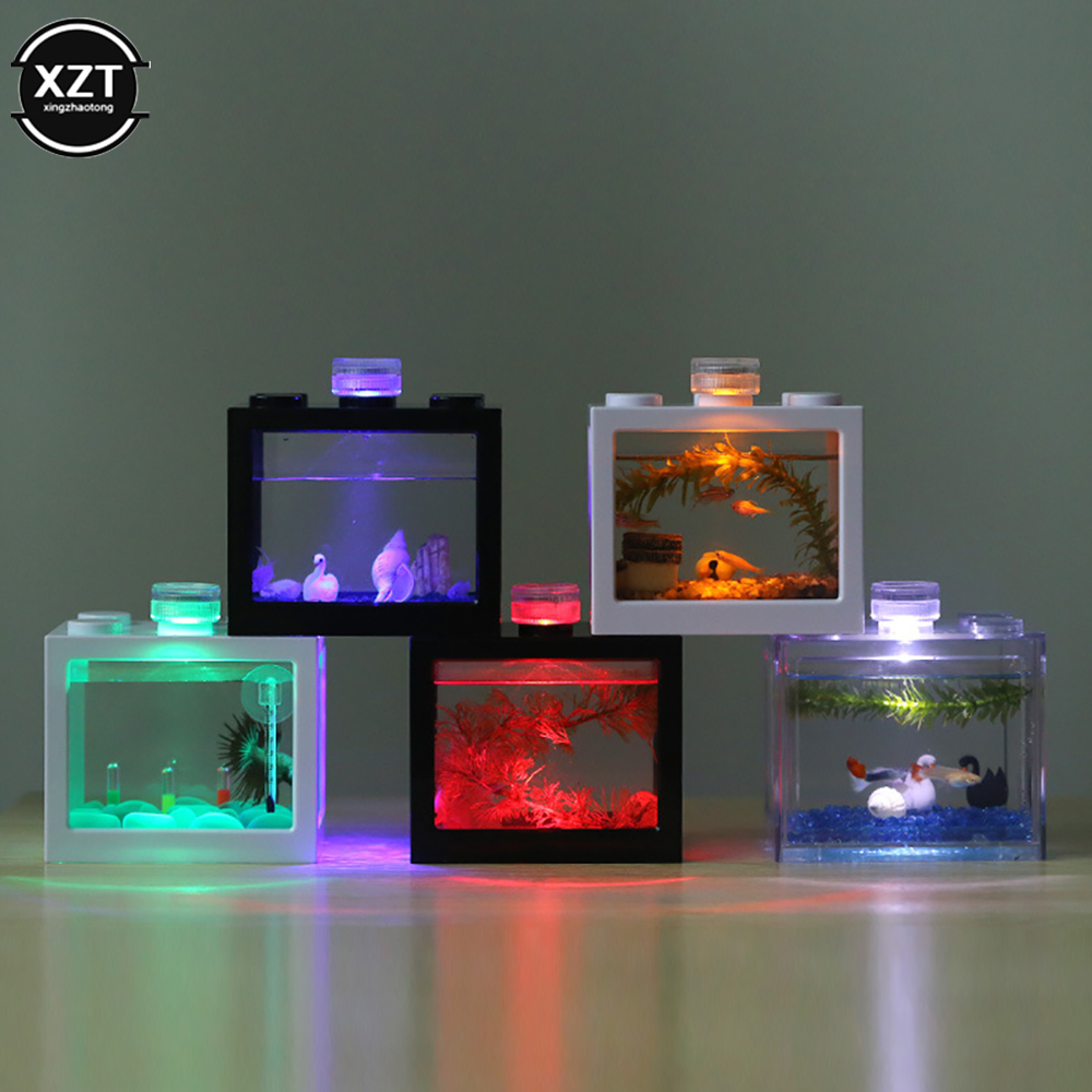 Micro Landscape Lamp LED Light - огляд і ціна Aquarium Fish Colorful