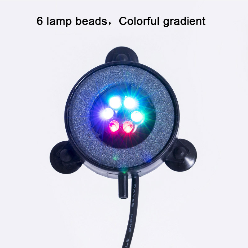 LED Aquarium Air Bubble Light  - огляд і ціна Aquarium Fish Colorful