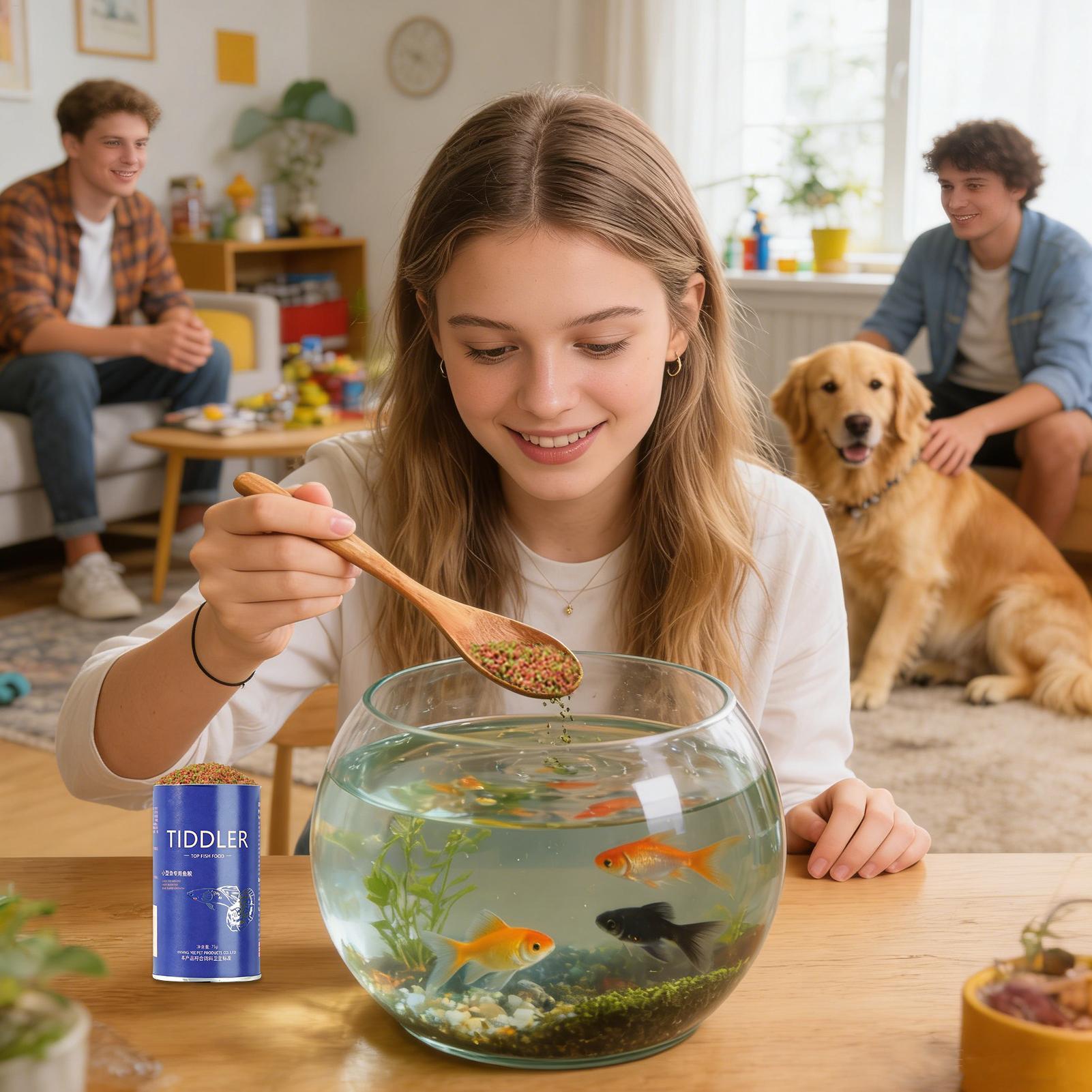 Fish Food Aquarium Feed Small  - огляд і ціна Aquarium Fish Betta