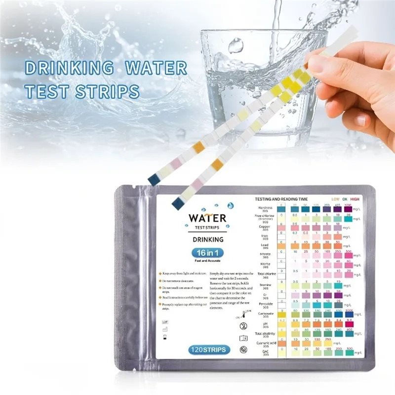 ABZL 120Pcs 16In1 Aquarium Tes - огляд і ціна Aquarium Test Kit