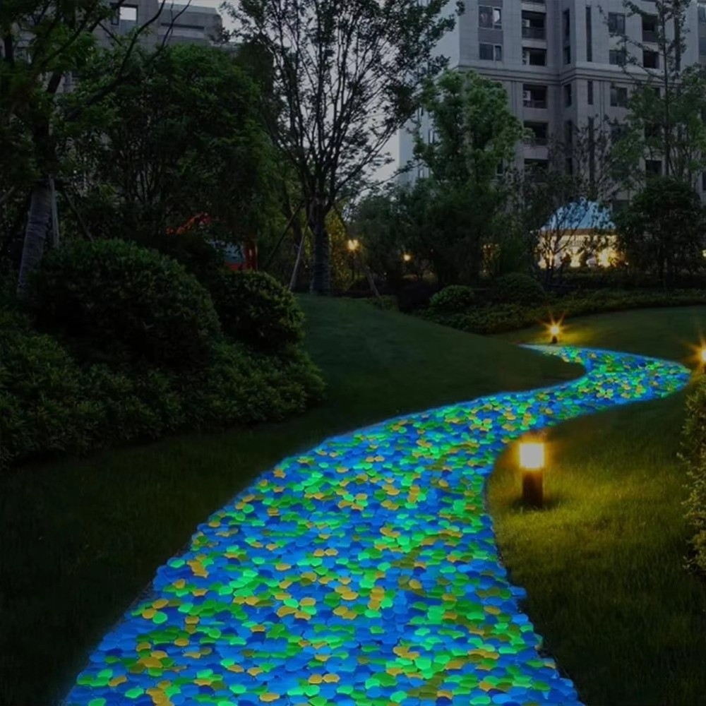 Resin Glow-in-the-Dark Garden  - огляд і ціна Aquarium Fish Colorful