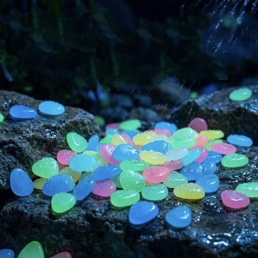 Resin Glow-in-the-Dark Garden  - огляд і ціна Aquarium Fish Colorful