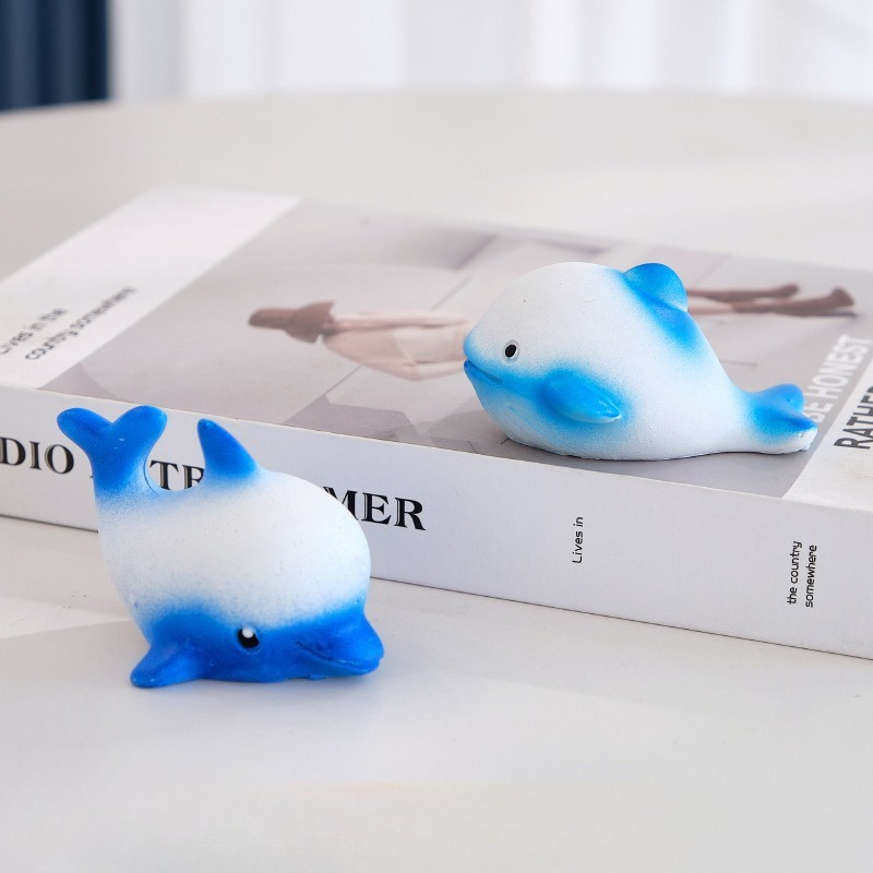 Mini Ocean Animal Figurines Fi - огляд і ціна Aquarium Fish Dolphin